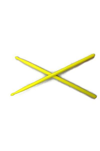 OPUS 5a Model Yellow Color Plastic Unbreakable Drum And Tarmpet Drum - 1 Pair
