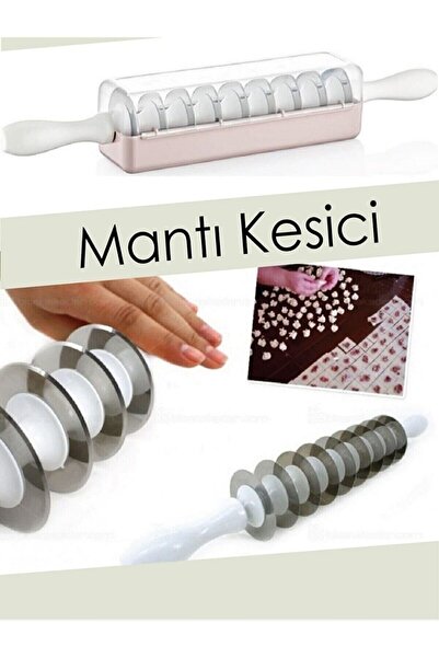 BİTTER 9 Bıçaklı Mantımatik Mantı Kesici Merdane Mantı Kesme Aparatı