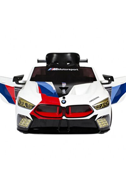 Rollplay Bmw M8 Gte Beyaz Akülü Araba