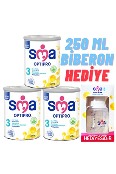 SMA Optipro 3 Probiyotik Devam Sütü 800 Gr X 3 Adet