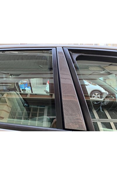 ODAC رينو ميجان 2 طلاء عمود الباب الكربوني، طلاء الكسوة،