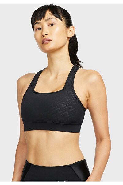 Nike Dri-fitswoosh Icon Clush Γυναικείο Σουτιέν Dd1497-010