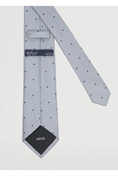 MANGO Man Puantiyeli Kravat