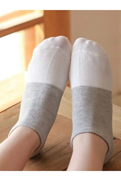 socksbox Pack of 5 Women's Multicolored Short Socks / 36-40 / Pieced