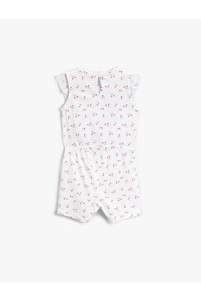 Koton Jumpsuit - Weiß - Relaxed Fit