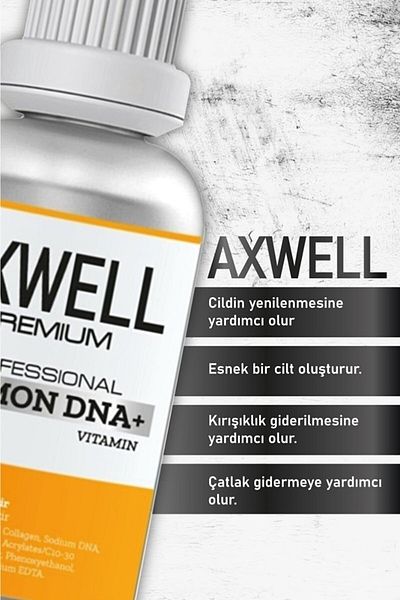 AXWELL Premium Anti-Aging Renewing Face and Eye Care Salmon Dna+ 30ml