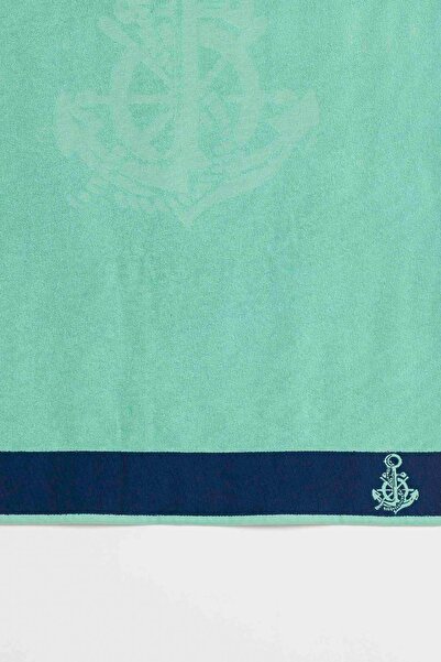DeFacto Beach Towel - Navy blue - Casual