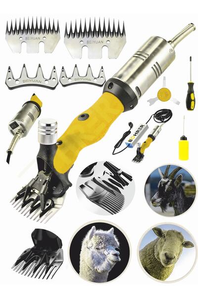 BÖHRER Pross Yellow Güçlendirilmiş Adaptörlü Yeni Nesil Koyun Kırkma Makinesi...