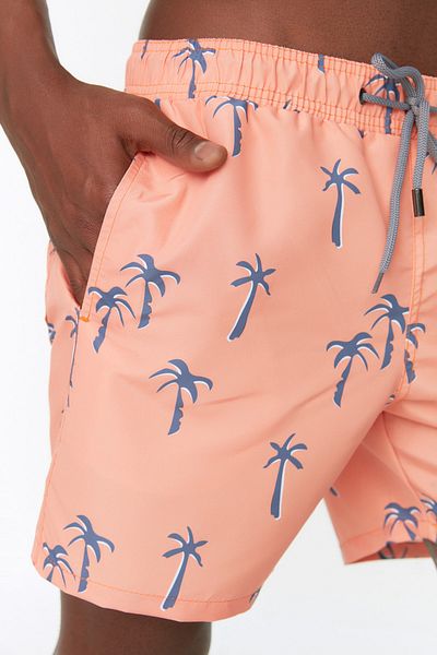Trendyol Collection Badeshorts - Rosa - Strukturiert