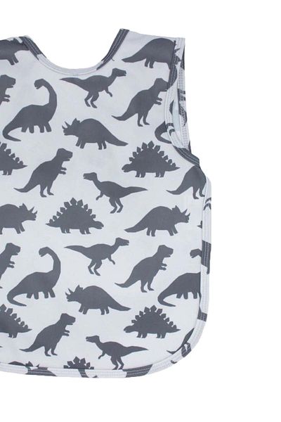 Modakids Unisex Girl Boy Baby Dinos Patterned Wipeable Washable Liquid Proof Feeding and Food Bib