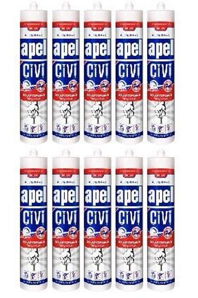 APEL Mk300 Polyurethane Liquid Nail - 390g - Pack of 10