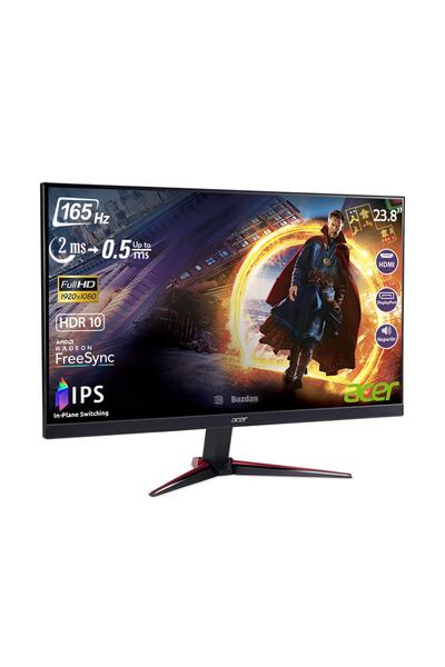 ACER Nitro Vg240y 23,8" 165hz (hdmı+display) Amd Radeon Freesync Fhd Hdr 10 Ips Monitör Um.qv0ee.s01