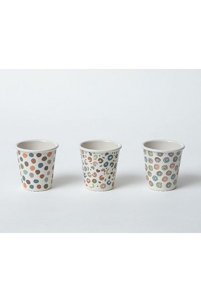 One Little Foodie Bamboo Cup Set of 3 (120 Ml)