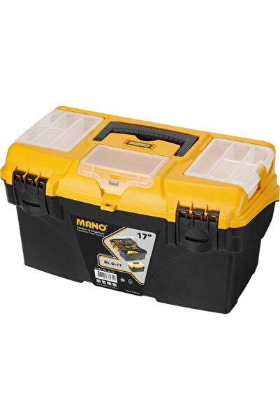 Genel Markalar Mano Blo/17 Raflı Organizerli Plastik Kilitli Takım Çantası, P...