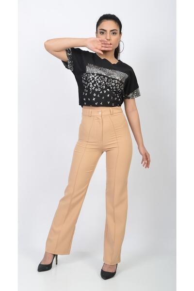 SORALLİNE Pantaloni 1698 Culoare Năut