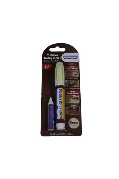 Vodaseal Furniture Touch Up Set Wood Filler Pen Scratch Crack Concealer Cream