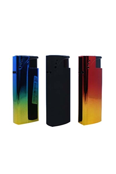 titumarket 3 Adet Tek Pürmüz Rüzgarda Sönmeyen Çift Renkli Çakmak Ajans264251