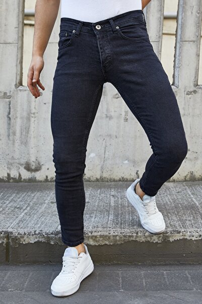 Ser Joven Ανδρικό τζιν παντελόνι Anthracite Slim Fit Lycra