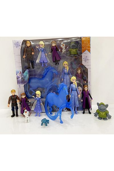 Mia Frozen Frozen Elsa Olaf 9' Figure Toy Set