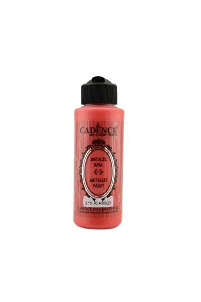 Cadence 215 Kırmızı Metalik Sedefli Akrilik Boya 120 ml