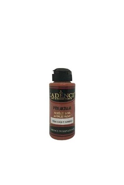 Cadence Premium Akrilik Boya 120 ml 7554 Oksit Kırmızı