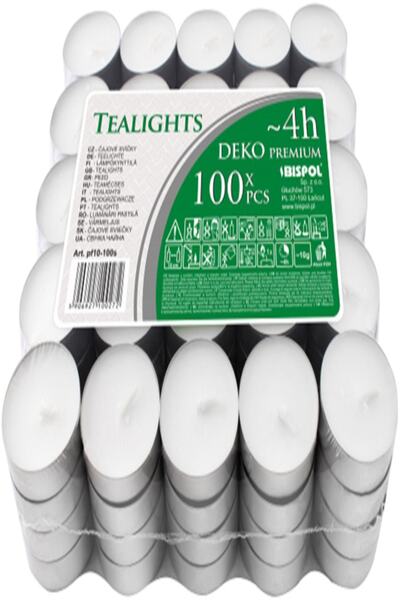 Keskinbıçak Tealight Mum 100 Lü