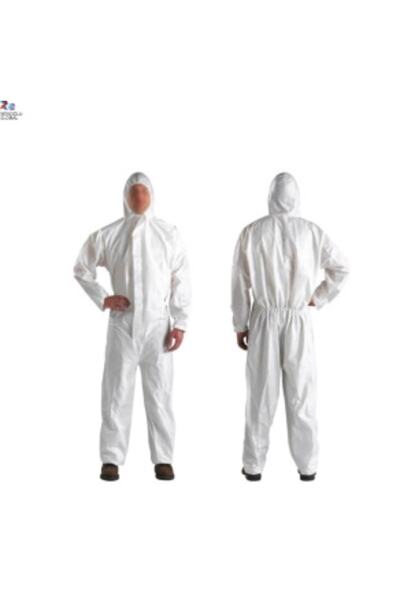 Max Safety Koruyucu Beyaz Tulum Tek Kullanımlık Xl