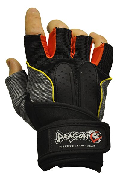 Dragondo W8063 Bilek Bandajlı Body & Ağırlık & Fitness Eldiveni