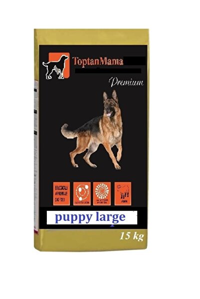 ToptanMama Puppy Large Kuzu Etli Büyük Irk Yavru Köpek Maması 15 Kg Iri Irk Y...