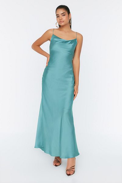 Trendyol Collection Abendkleid & Abschlusskleid - Türkis - Shift