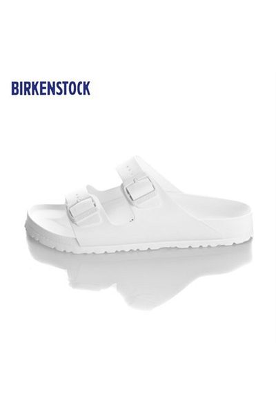 Birkenstock Мъжки бели чехли Arizona Eva - 129441-01