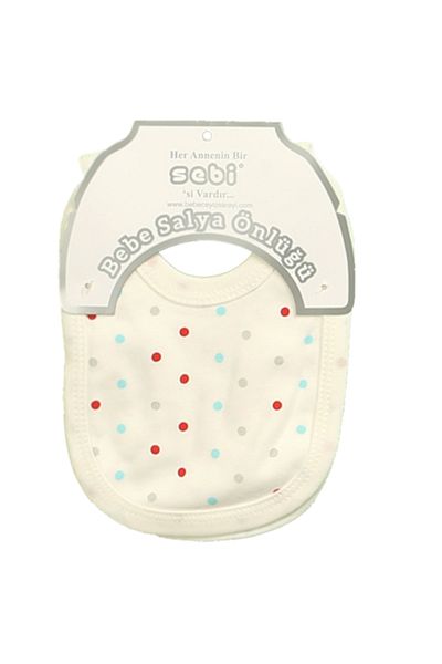 Sebi Baby Combed Cotton Oral Secretion Bib 2-Piece (Baby Girl)