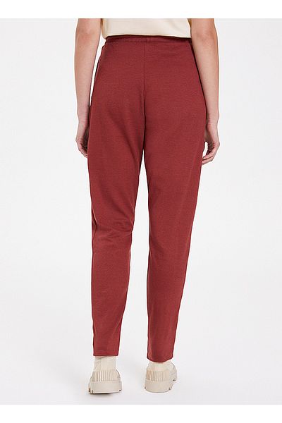 WESTMARK LONDON V-Neck Ecovero Ecological Viscose And Organic Cotton Red Women's Sweatpants