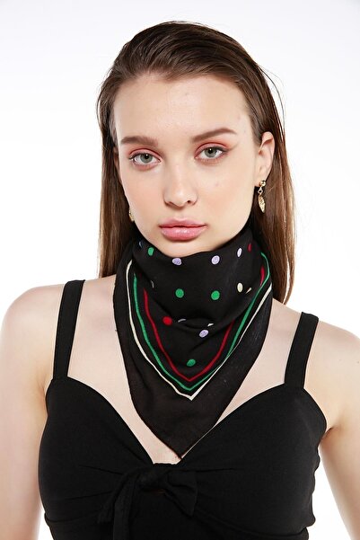 Herşey Nota Кольоровий шарф у горошок