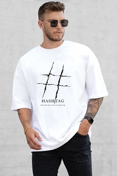 SUNFREE Μπλουζάκι Unisex Hashtag