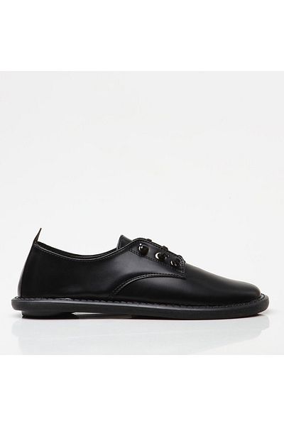 Yaya by Hotiç Black Yaya Women's Oxford Shoes