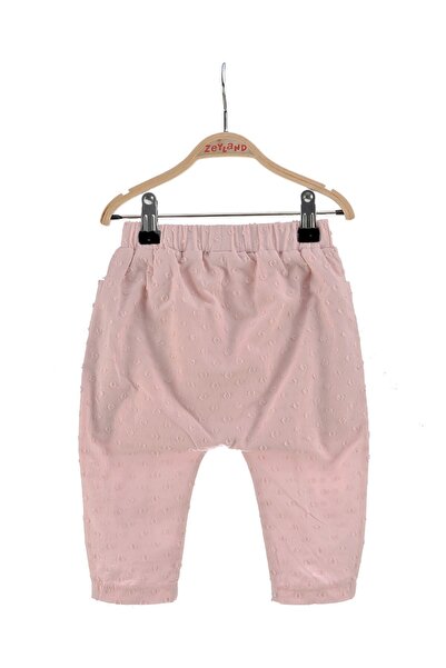 Mininio Kız Bebek Pembe Şalvar Pantolon (6ay-4yaş)