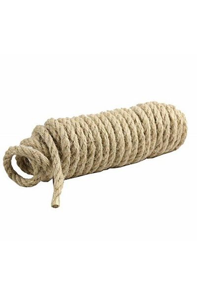 Ars 6 mm 80 Meters Jute Rope Self Tether - Decorative Rope