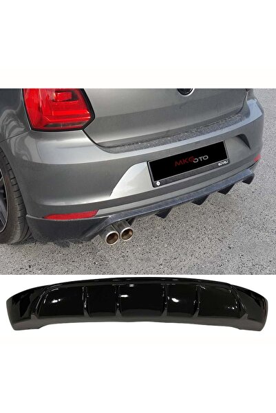 Genel Markalar Vw Polo Mk5 Fl Rieger Arka Ek Çıkışsız Difüzör Boyasız 2014- 2017
