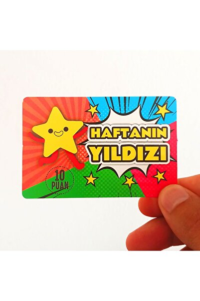Etkinlikdenizi Haftanın Yıldızı Başarı Kartı (50 ADET)