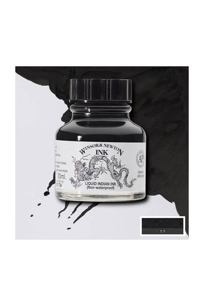 Winsor Newton Winsor & Newton Drawing Ink Drawing Ink 14ml Liquid Indian 754