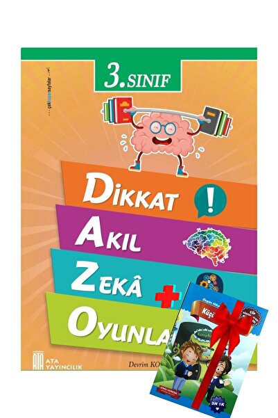 Ata Yayıncılık Dikkat Akıl Zeka Oyunları (dazo) 3. Sınıf