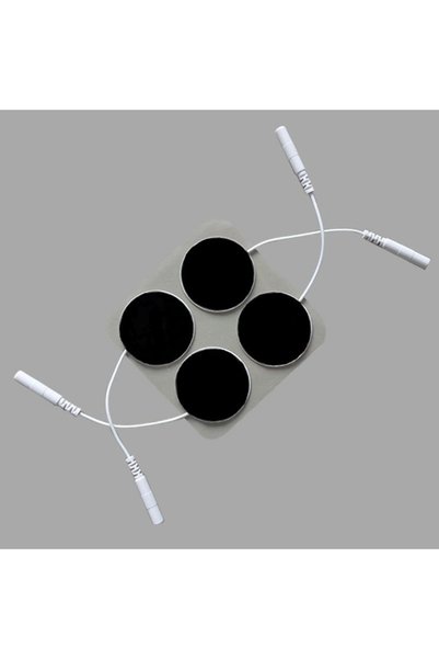 MAXİ Round Electrode 3.2*3.2 cm Ems Tens Device Pin Input Electrode, 5 Pack = 20 Pieces
