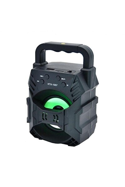 Genel Markalar Kts 1057 Taşınabilir Bluetooth Hoparlör / - Işıklı Ses Bombası
