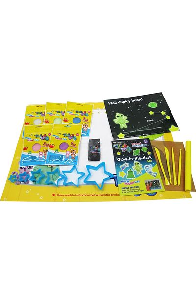 Halsa Think Doh Glow in the Dark - Glow in the Dark Silicone Play Dough
