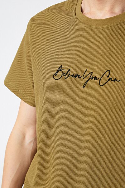 Koton Vyšívané tričko Relax Fit