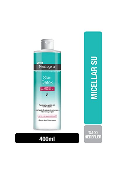 Neutrogena ماء ميسيلار سكين ديتوكس 3 إيفيكت 400 مل
