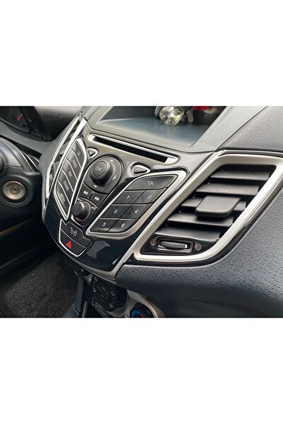 ODAC فييستا 2012 بيانو أسود توربيدو كونسول كونسول تريم أسود فورد فييستا 2012