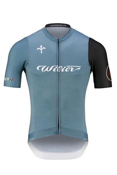 Wilier قميص ركوب الدراجات أزرق من Triestina Avio - S