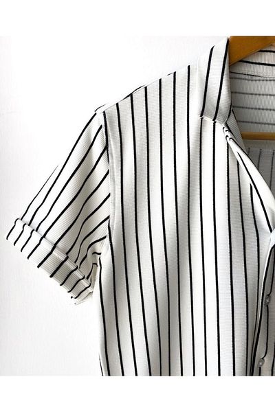 Rubras New Season Short Sleeve Cotton Summer Shirt